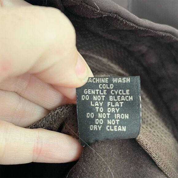 Denali Women's Brown Fleece Lined Zip Up Jacket Size S Casual - Picture 6 of 7